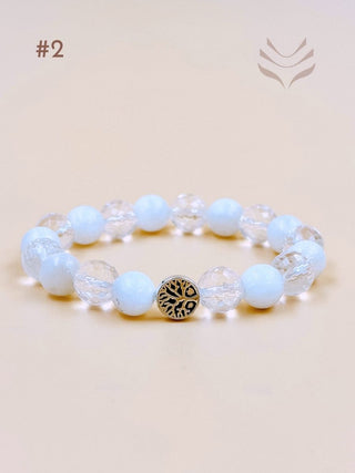 Higher Vibrational No. 2 Bracelet with crystal beads