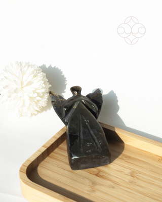 Light-Coded Iron Pyrite Angel