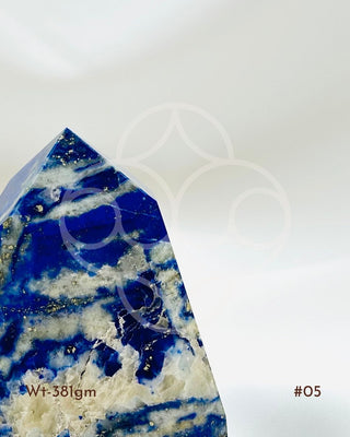 Light-Coded Lapis Lazuli Free Form - 381gm (#5)