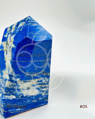 Light-Coded Lapis Lazuli Free Form - 381gm (#5)