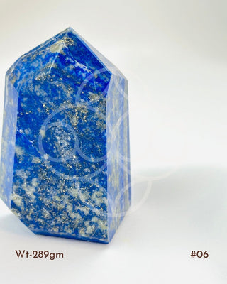 Light-Coded Lapis Lazuli Free Form - 289gm (#6)