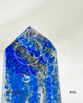 Light-Coded Lapis Lazuli Free Form - 289gm (#6)