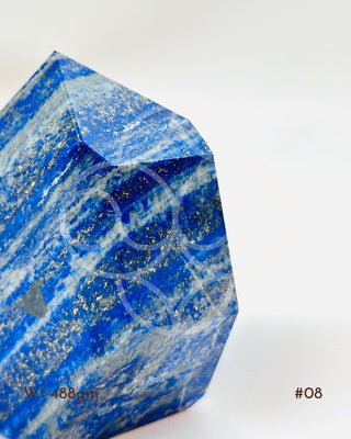 Light-Coded Lapis Lazuli Free Form - 488gm (#8)