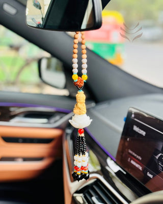 Car hanging Guan Yin charm for travel protection