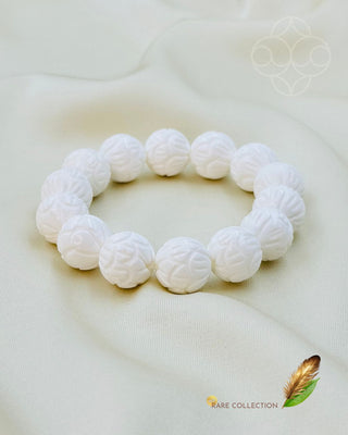 Light-Coded Lotus Shell Bracelet