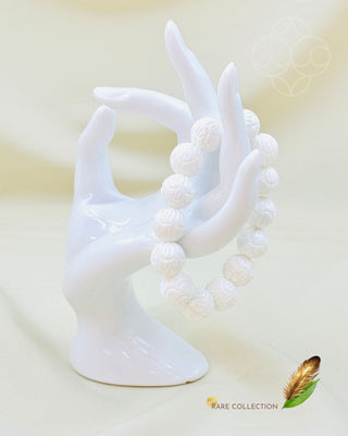 Light-Coded Lotus Shell Bracelet