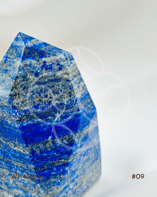 Light-Coded Lapis Lazuli Free Form - 458gm (#9)