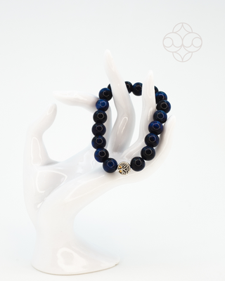 Light-Coded Aura Protection Kyanite Bracelet