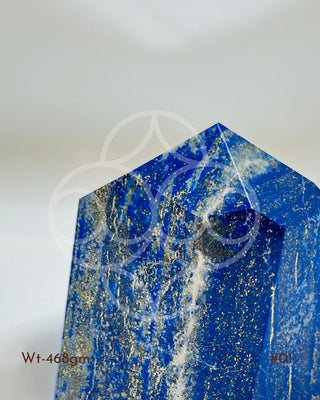 Light-Coded Lapis Lazuli Free Form - 468gm (#1)