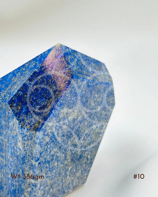 Light-Coded Lapis Lazuli Free Form - 386gm (#10)