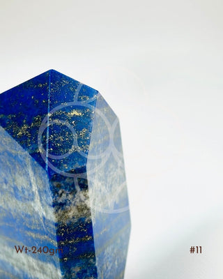 Light-Coded Lapis Lazuli Free Form - 240gm (#11)