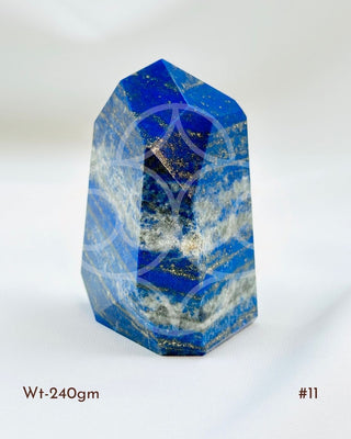 Light-Coded Lapis Lazuli Free Form - 240gm (#11)