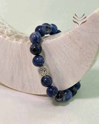 Light-Coded Egyptian Blessings Lapis Lazuli Bracelet