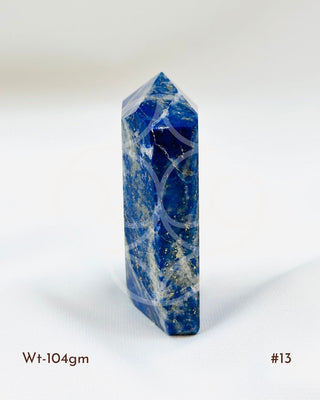 Light-Coded Lapis Lazuli Free Form - 104gm (#13)