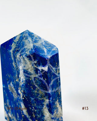 Light-Coded Lapis Lazuli Free Form - 104gm (#13)