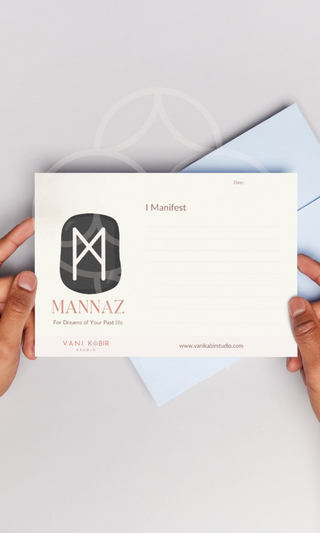 Mannaz- For Dreams of your Past Life (Rune Manifestation Cards)