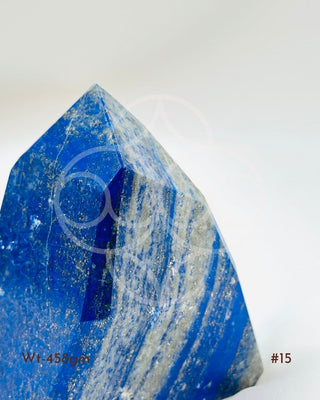 Light-Coded Lapis Lazuli Free Form - 458gm (#15)