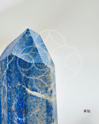 Light-Coded Lapis Lazuli Free Form - 448gm (#16)