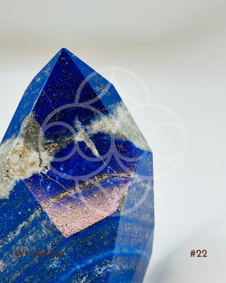 Light-Coded Lapis Lazuli Free Form - 506gm (#22)