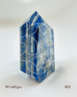 Light-Coded Lapis Lazuli Free Form - 465gm (#23)