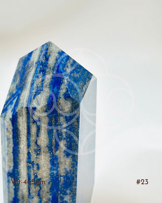 Light-Coded Lapis Lazuli Free Form - 465gm (#23)