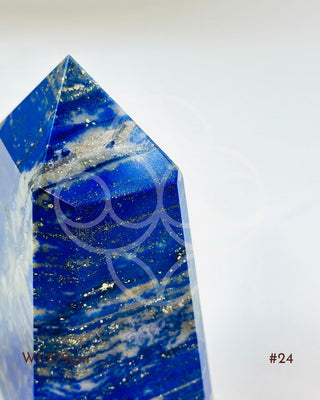 Light-Coded Lapis Lazuli Free Form - 575gm (#24)