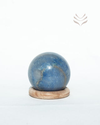 Dumortierite Sphere for Clarity and Mental Focus