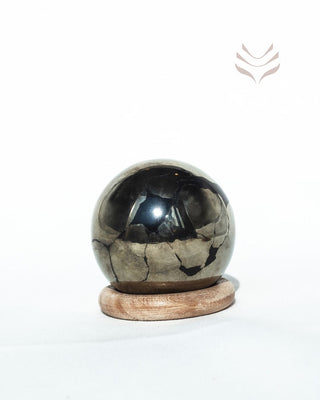 Iron Pyrite Sphere for Wealth Attraction and Protection