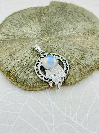 Hand Of Luck - Opalite Pendant