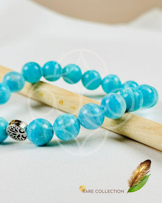 Light-Coded Release Karmic Trauma - Hemimorphite Bracelet