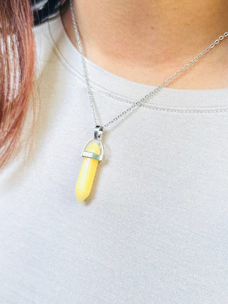 Yellow Aventurine - Double Terminated Pendant For Shining Luck 3
